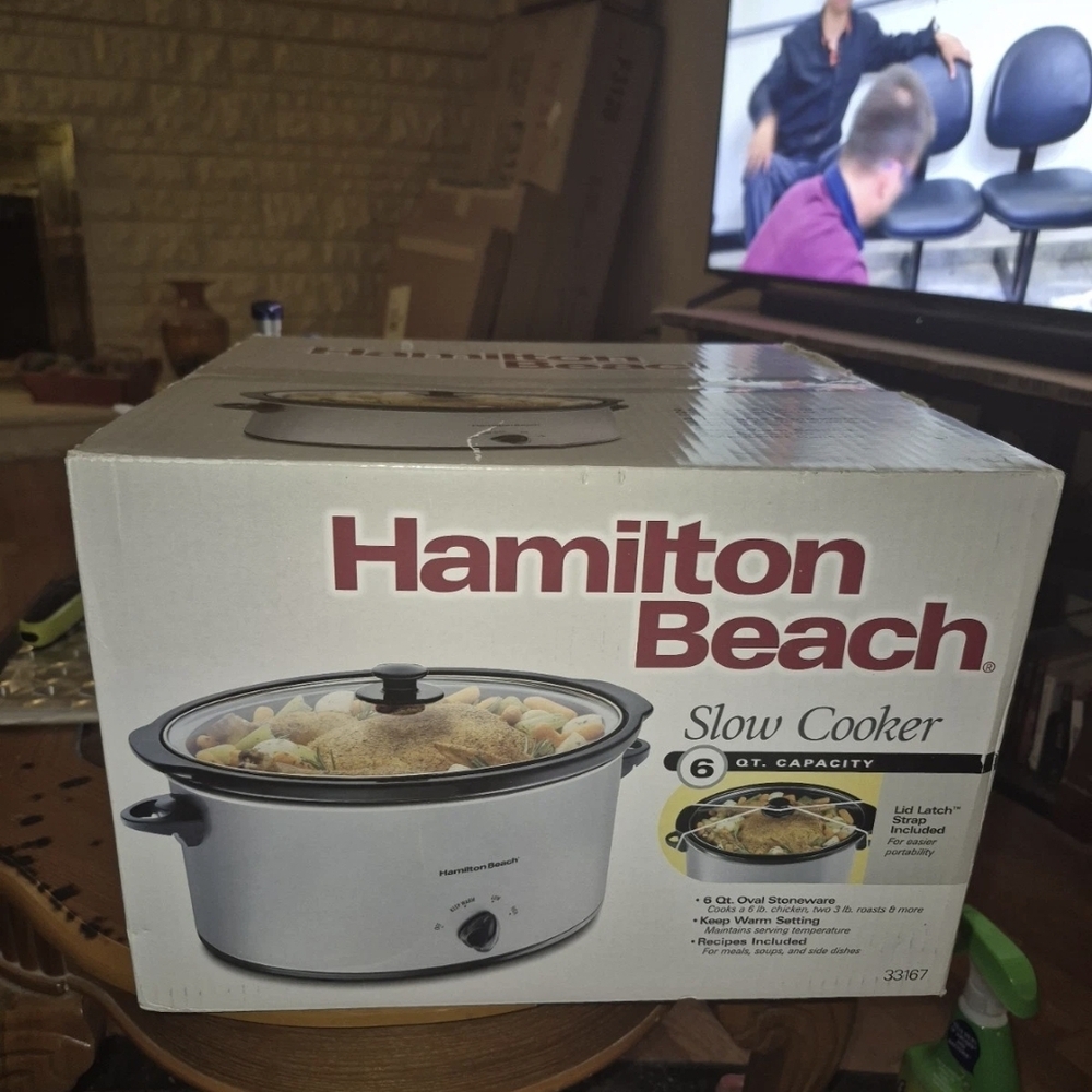 Hamilton Beach Stainless Steel Slow Cooker